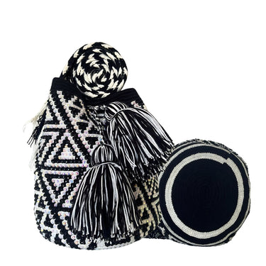 Authentic Mochila Wayuu with Rhinestones Ref: 001509